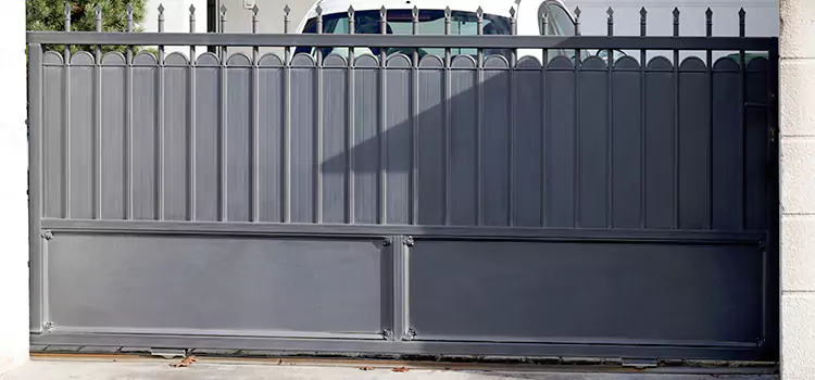 Metal Driveway Gate Installation Raytown